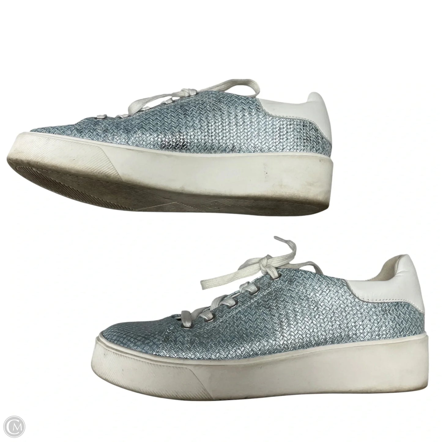 Shoes Sneakers By Naturalizer In Blue & White, Size: 7.5