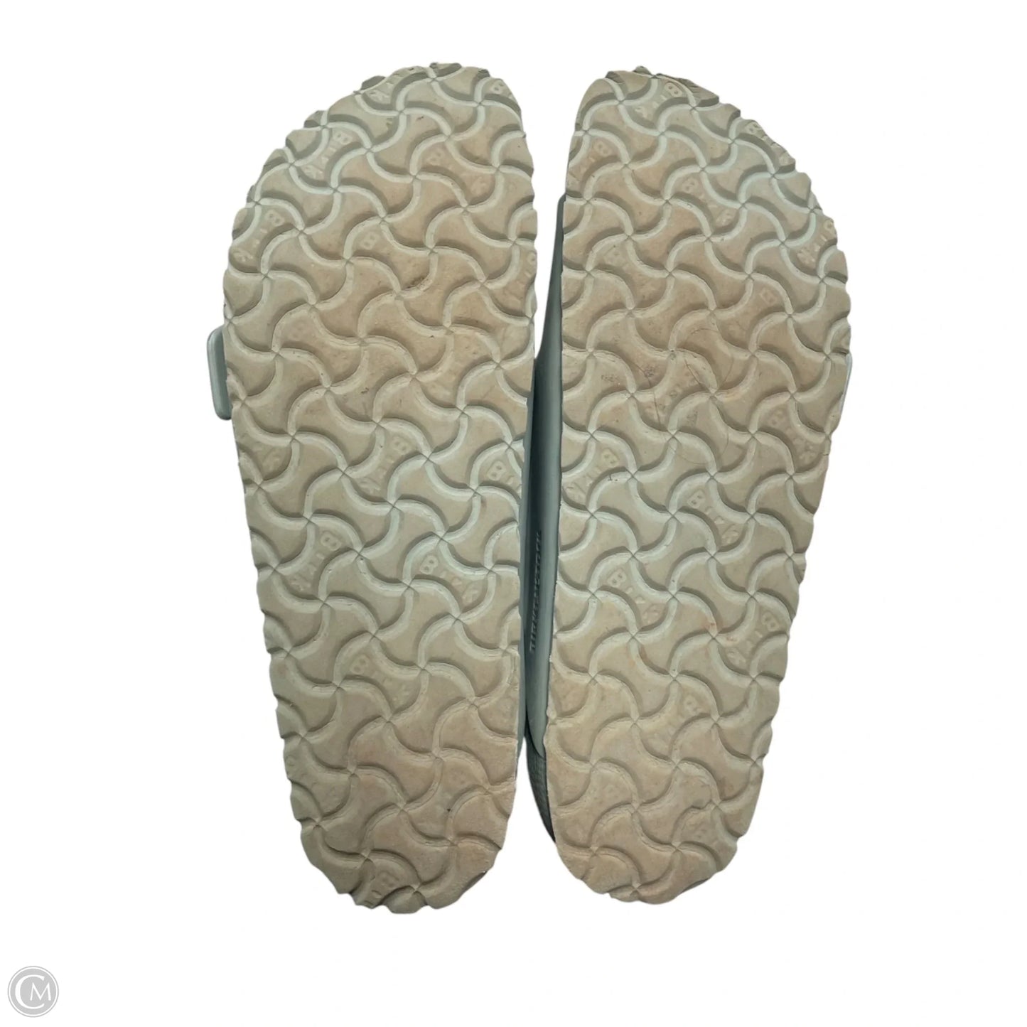 Sandals Flats By Birkenstock In Green, Size: 9
