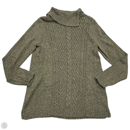 Sweater By Talbots In Green, Size: M