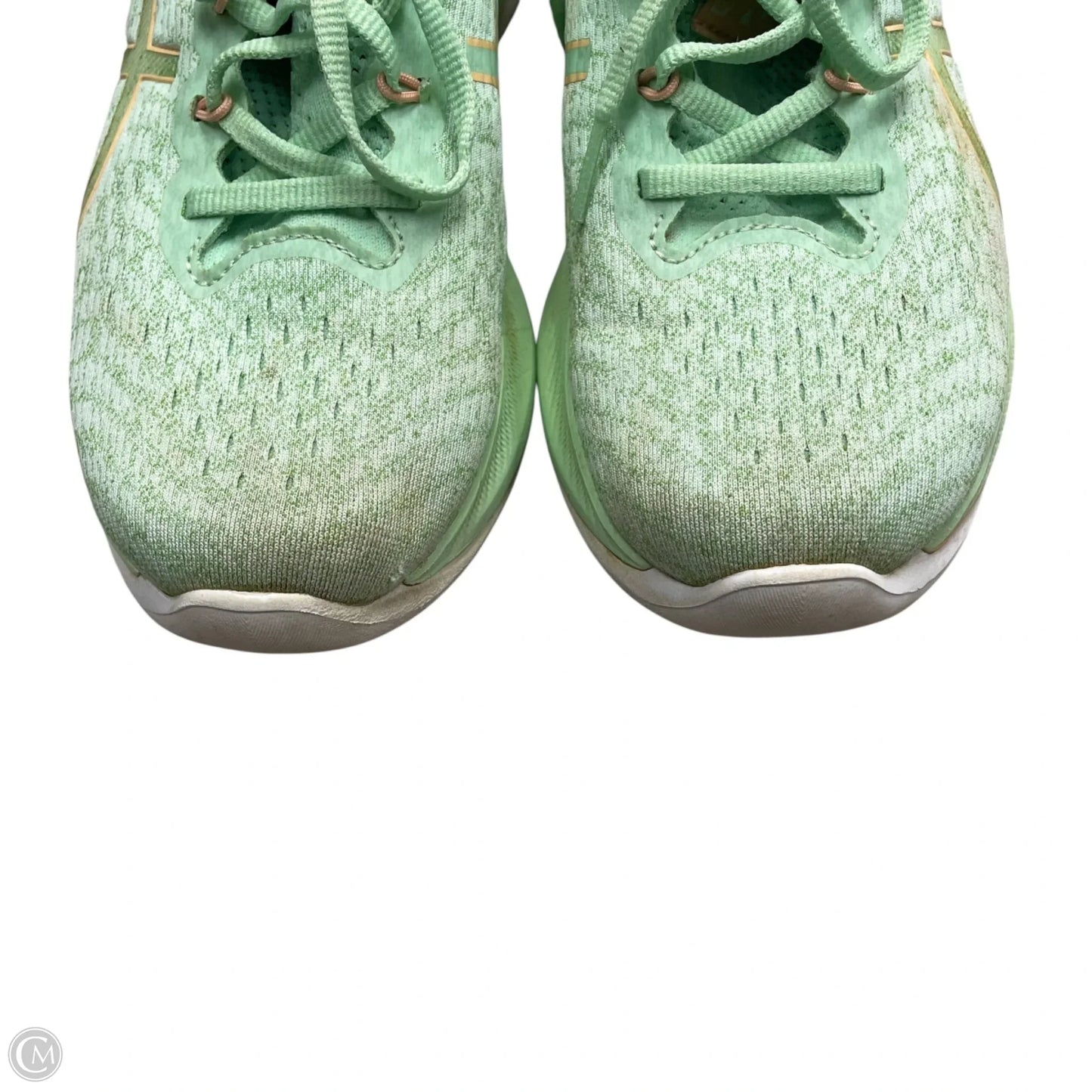 Shoes Athletic By Asics In Green, Size: 8.5