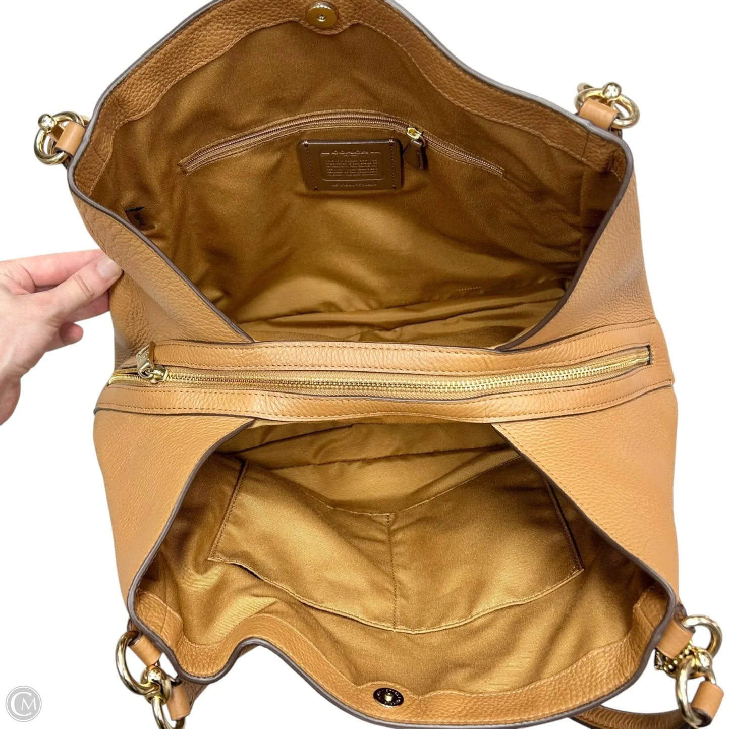 Handbag Designer By Coach, Size: Large