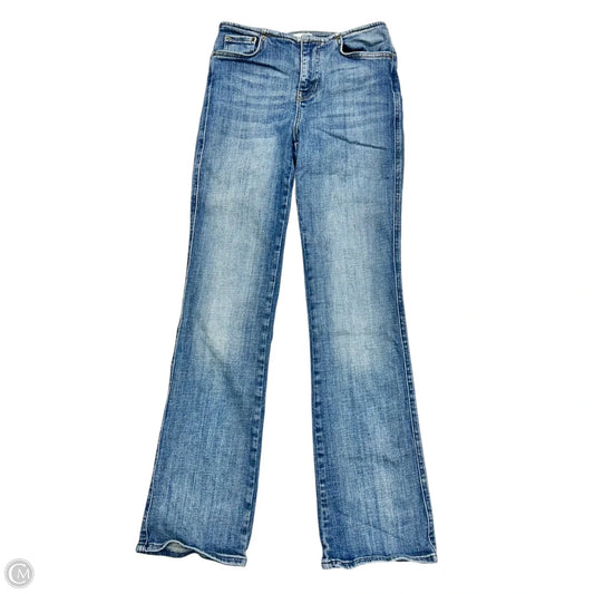 Jeans Straight By Pilcro In Blue Denim, Size: 6