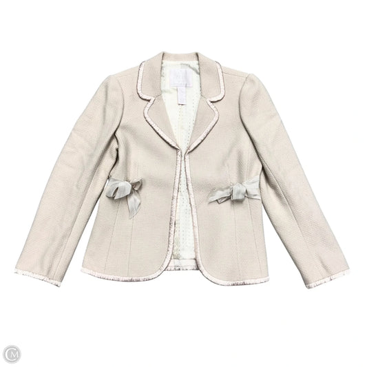 Blazer By Rebecca Taylor In Light Pink, Size: S