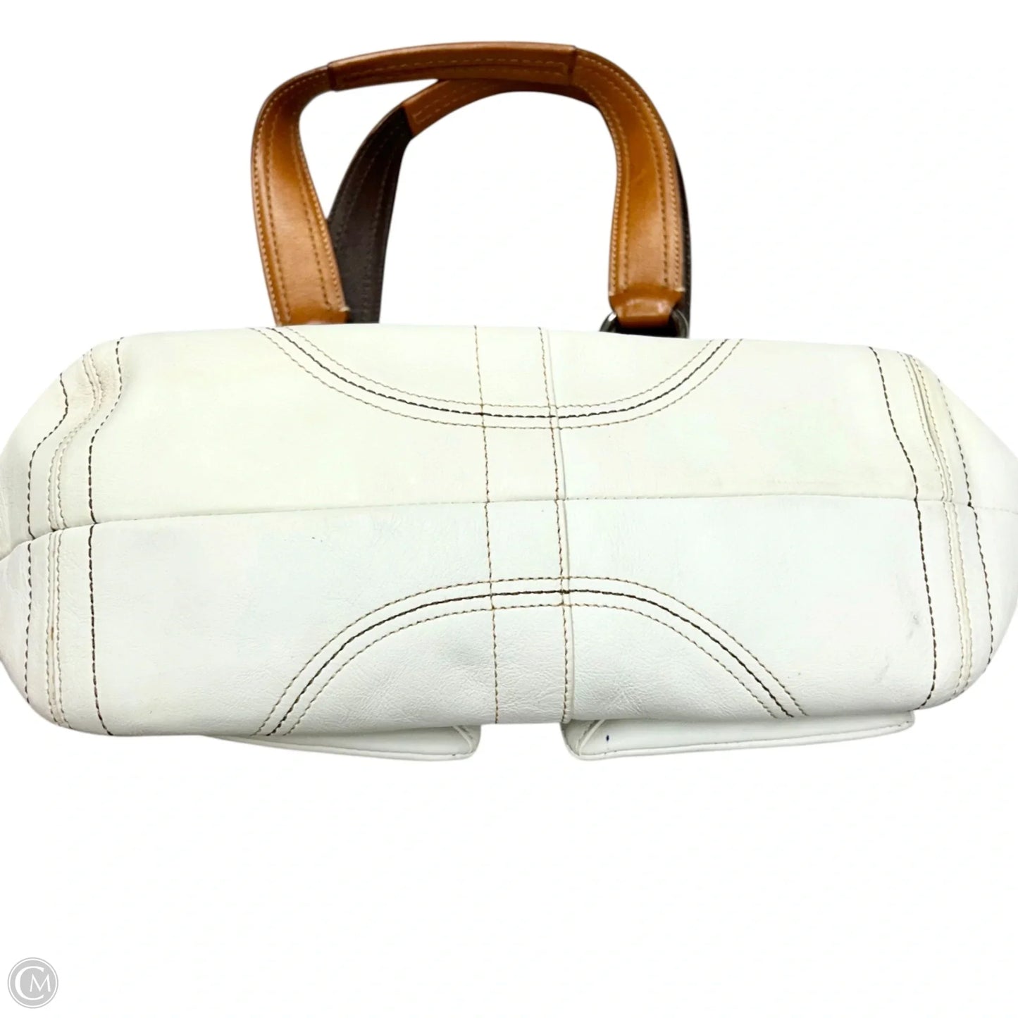 Tote Designer By Coach, Size: Medium