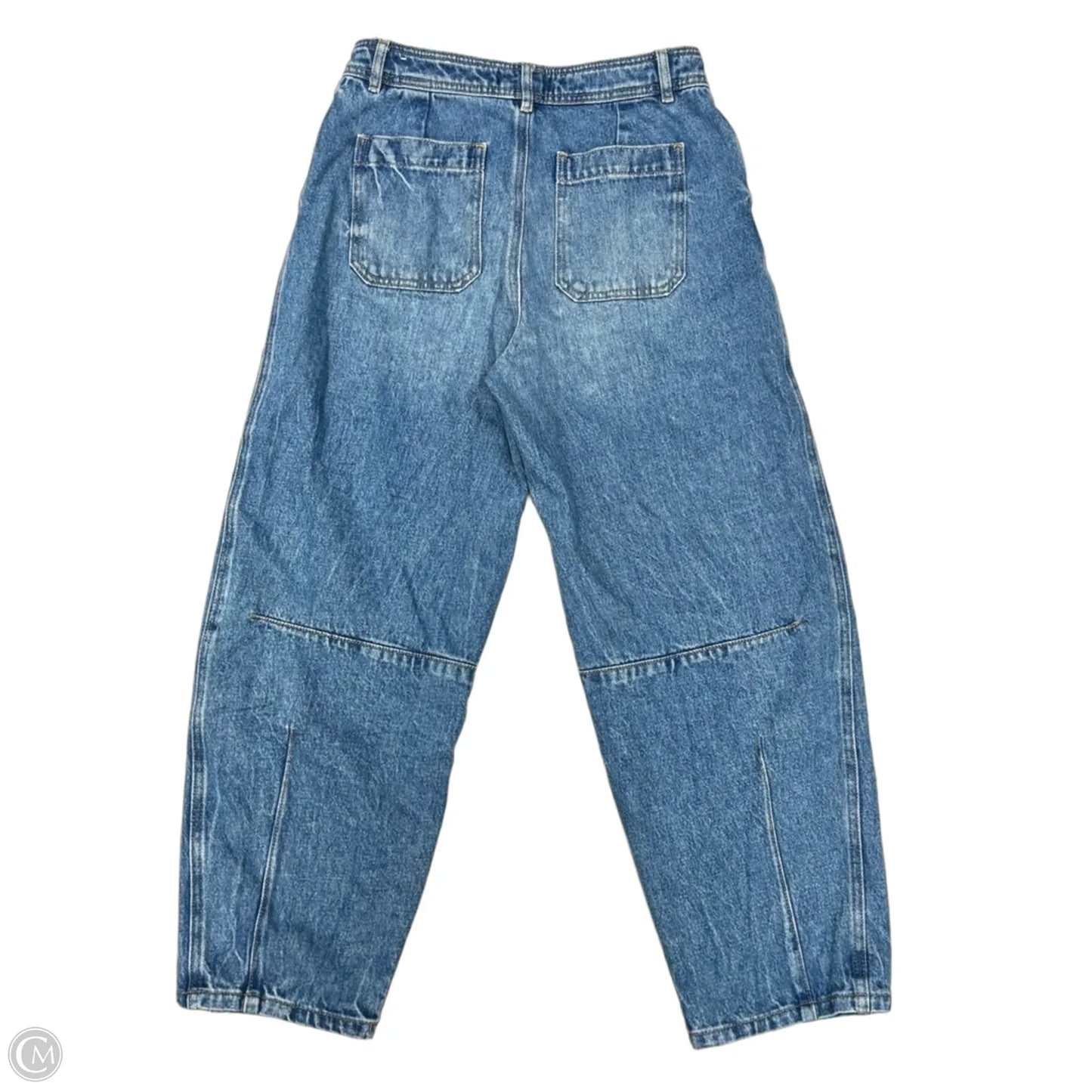 Jeans Cropped By Loft In Blue Denim, Size: 2