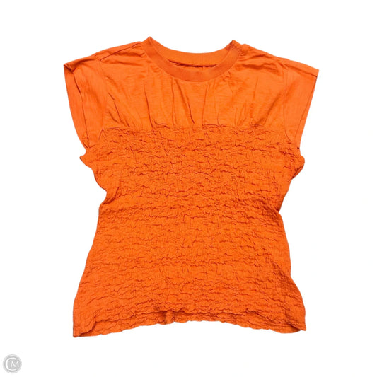 Top Sleeveless By Maeve In Orange, Size: Xs