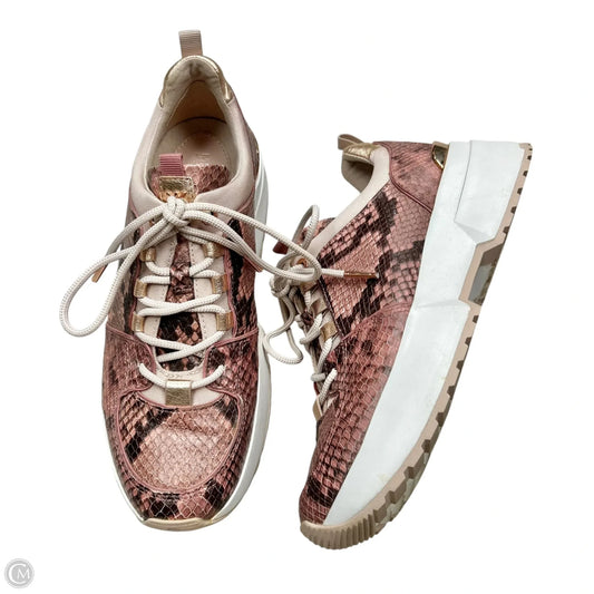 Shoes Designer By Michael Kors In Snakeskin Print, Size: 8