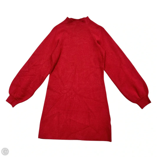 Dress Sweater By Maeve In Red, Size: Xs