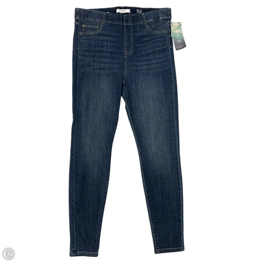 Jeans Skinny By Liverpool In Blue Denim, Size: 16