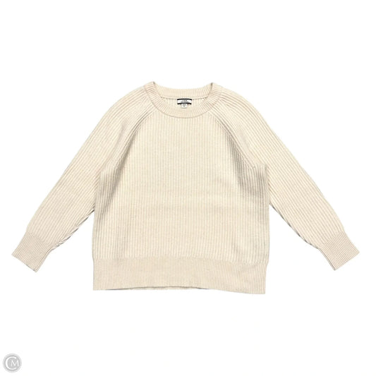 Sweater Cashmere By J. Crew In Cream, Size: Xxs