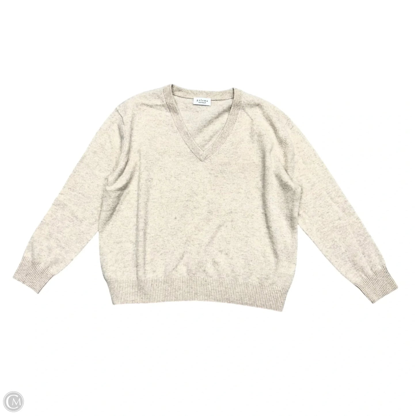 Sweater Cashmere By Paloma In Tan, Size: Xlp