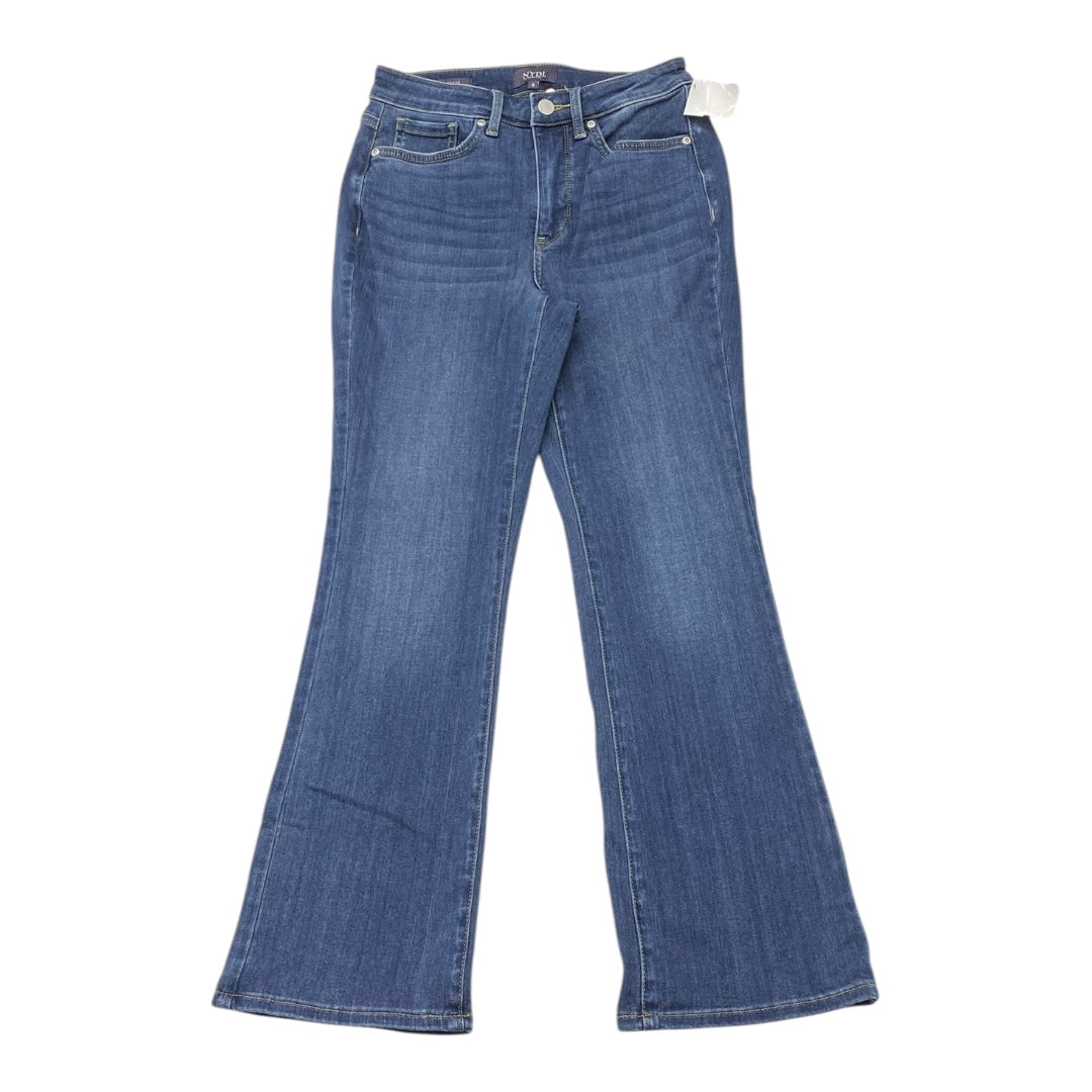Jeans Boot Cut By Not Your Daughters Jeans In Blue Denim, Size:0