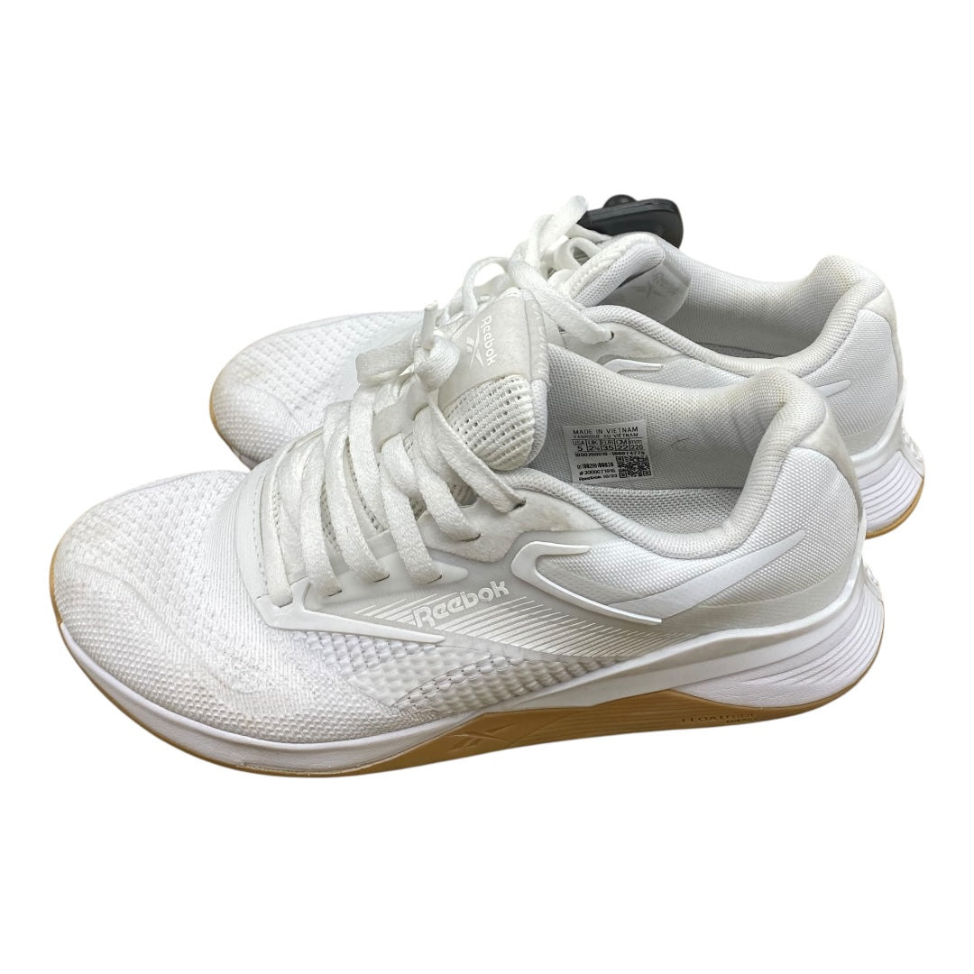 SHOES ATHLETIC by REEBOK In WHITE, Size: 5