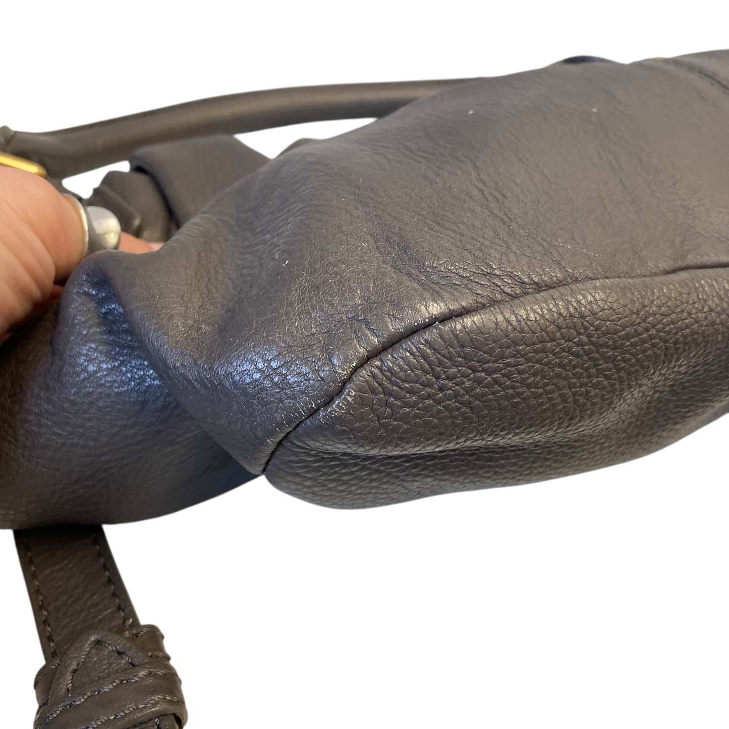 Handbag Designer By Marc By Marc Jacobs In Grey, Size:Medium