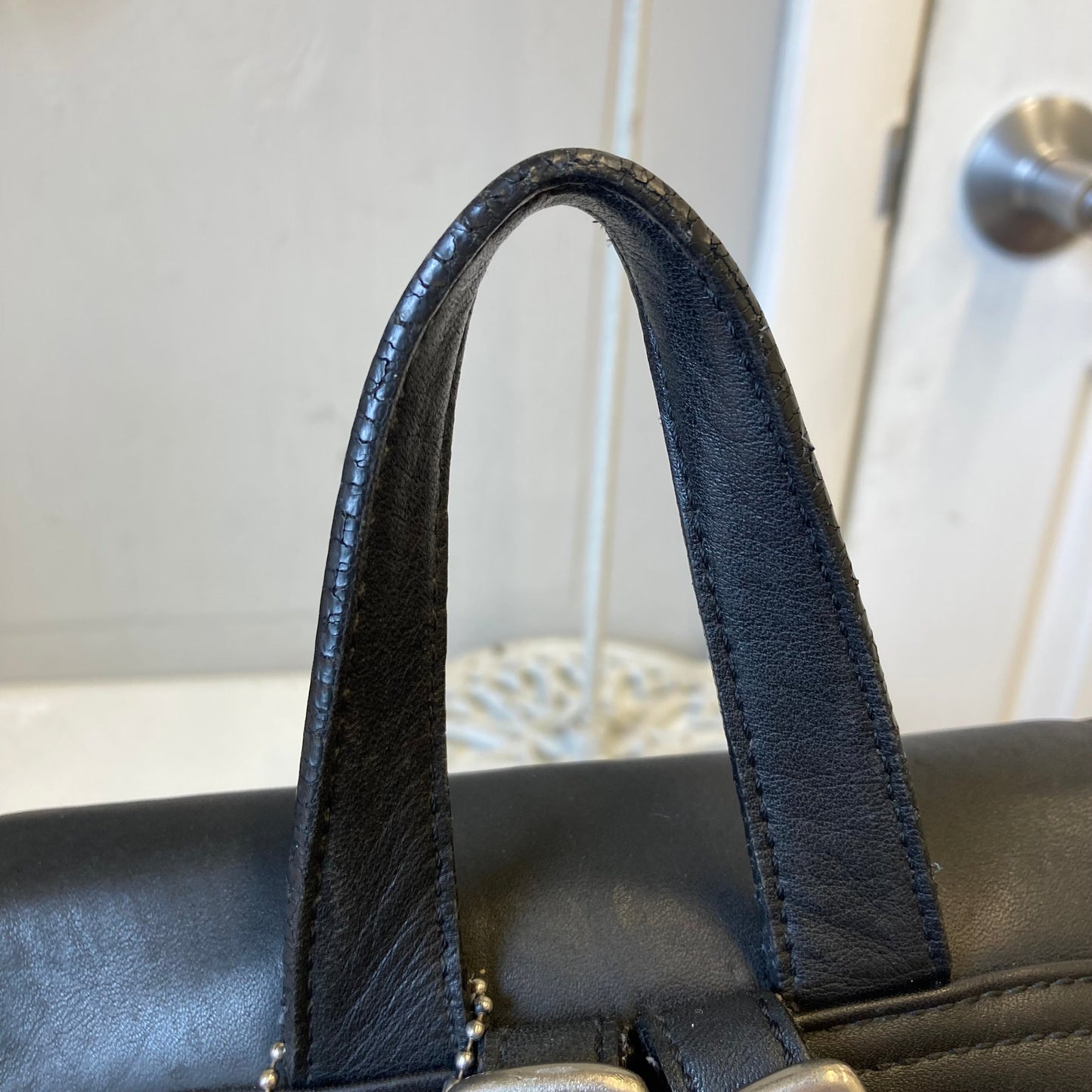 Backpack Designer By Coach In Black, Size:Medium