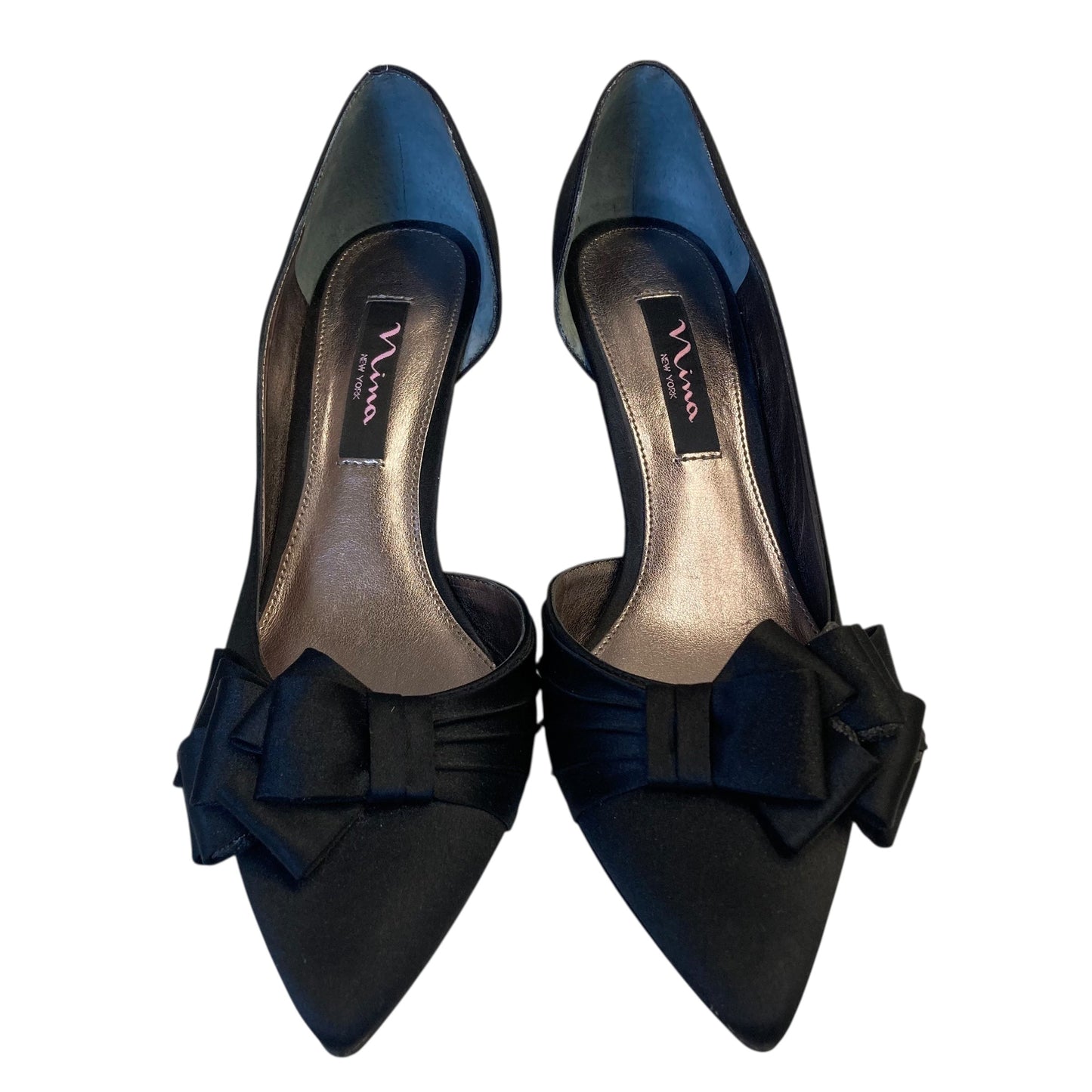 Shoes Heels Kitten By Nina In Black, Size:7.5