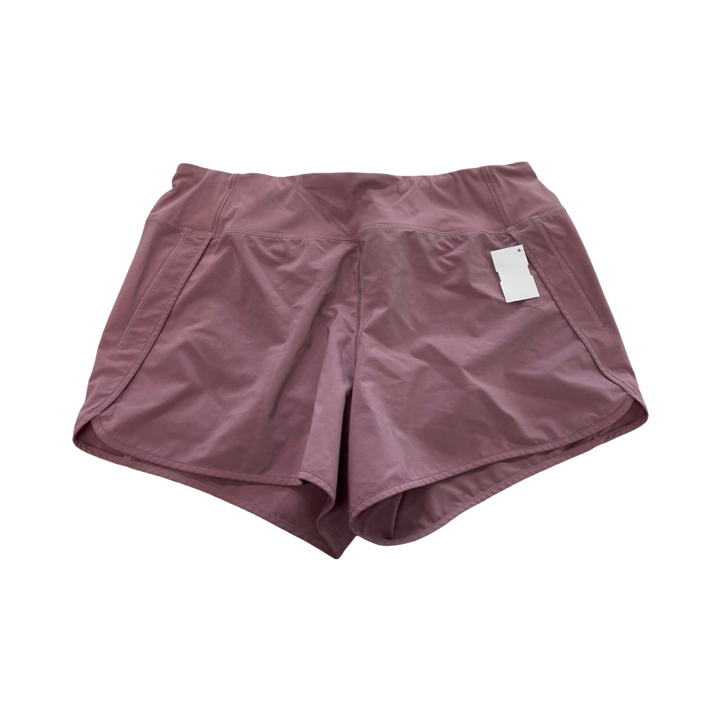 Athletic Shorts By Crz Yoga In Pink, Size:14