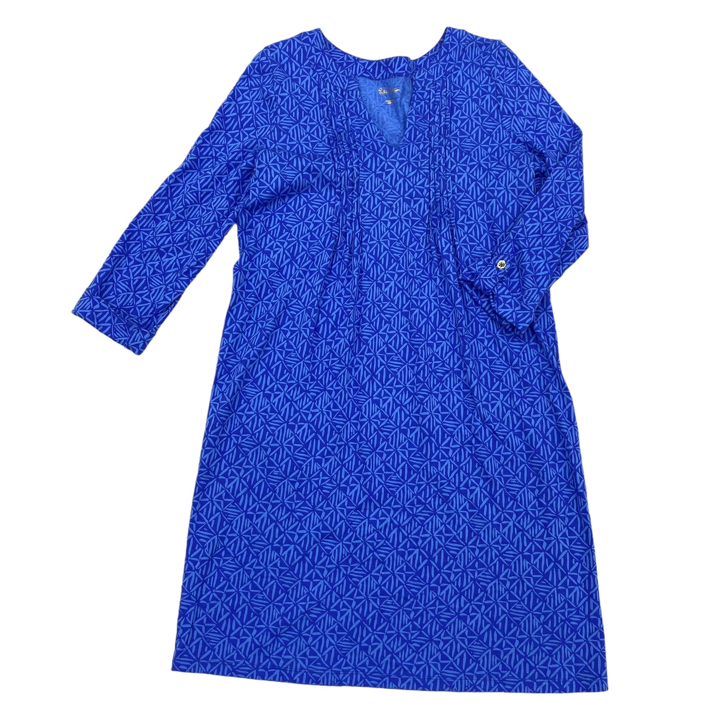 Blue Dress Designer Lilly Pulitzer, Size M