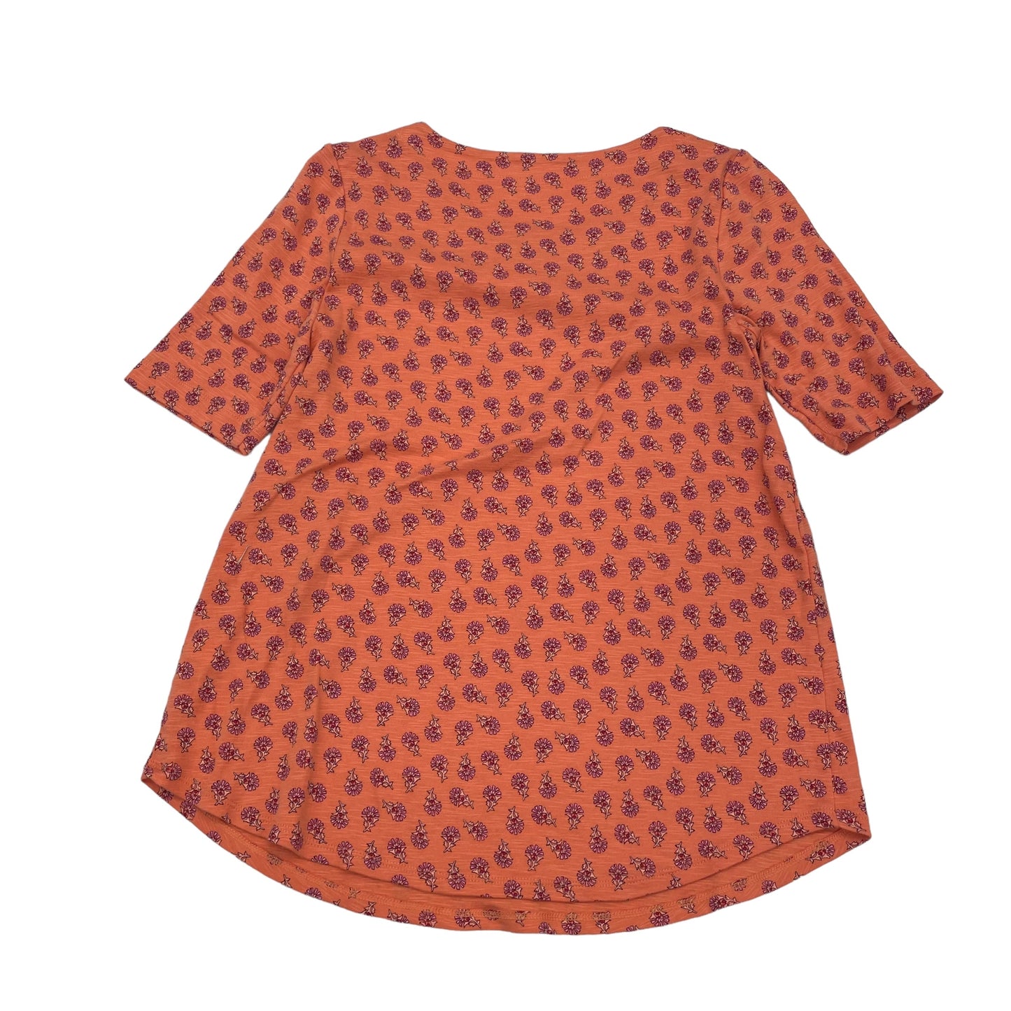 Orange Top Short Sleeve J. Jill, Size Xs