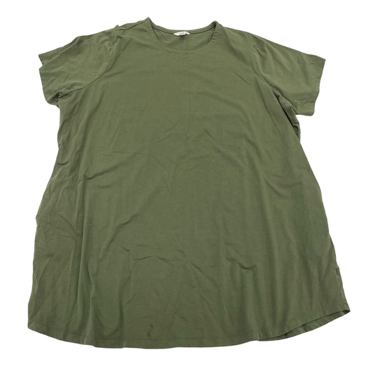 Green Dress Casual Short Terra & Sky, Size 4x
