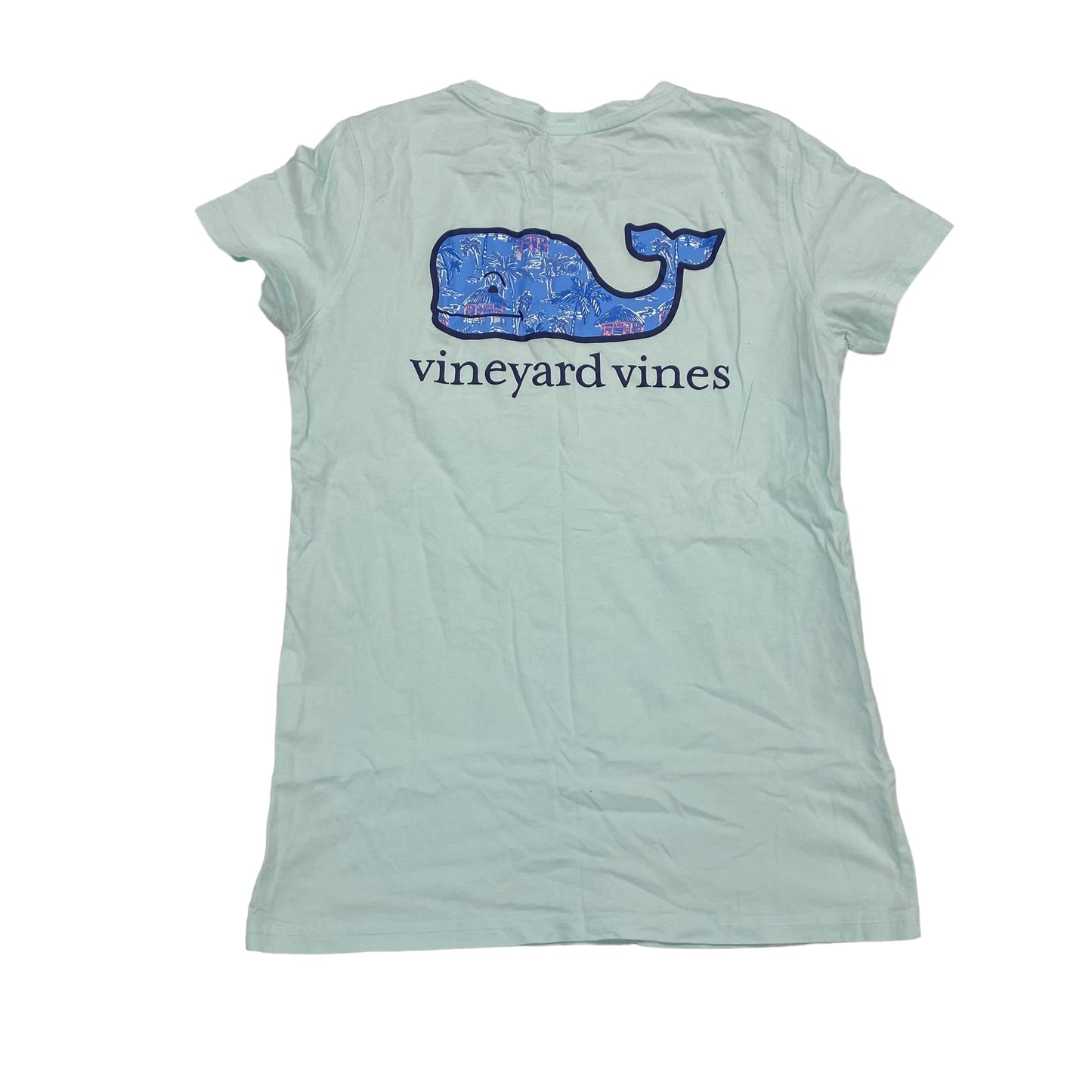 Blue Top Short Sleeve Vineyard Vines, Size Xs