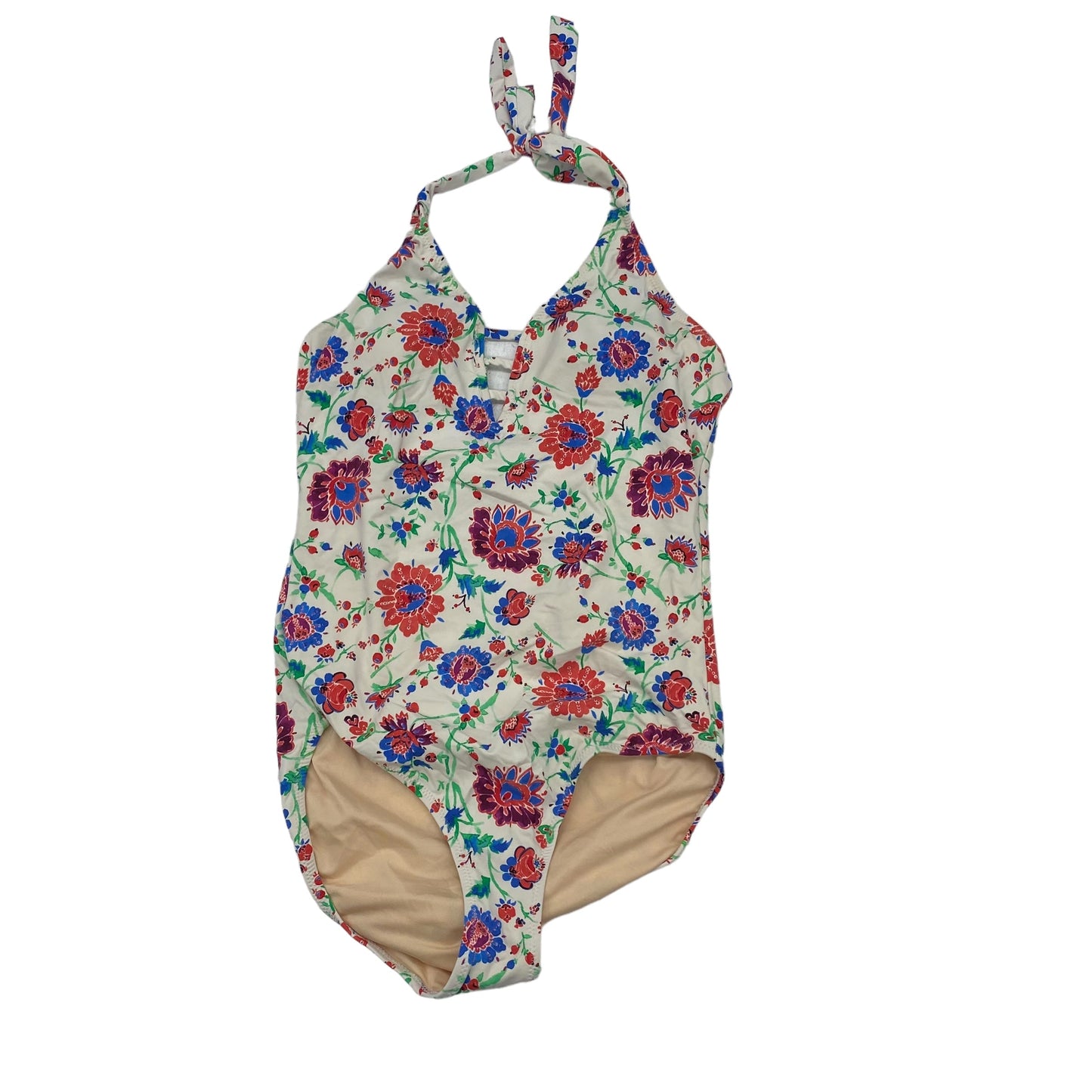 Floral Print Swimsuit Garnet Hill, Size S