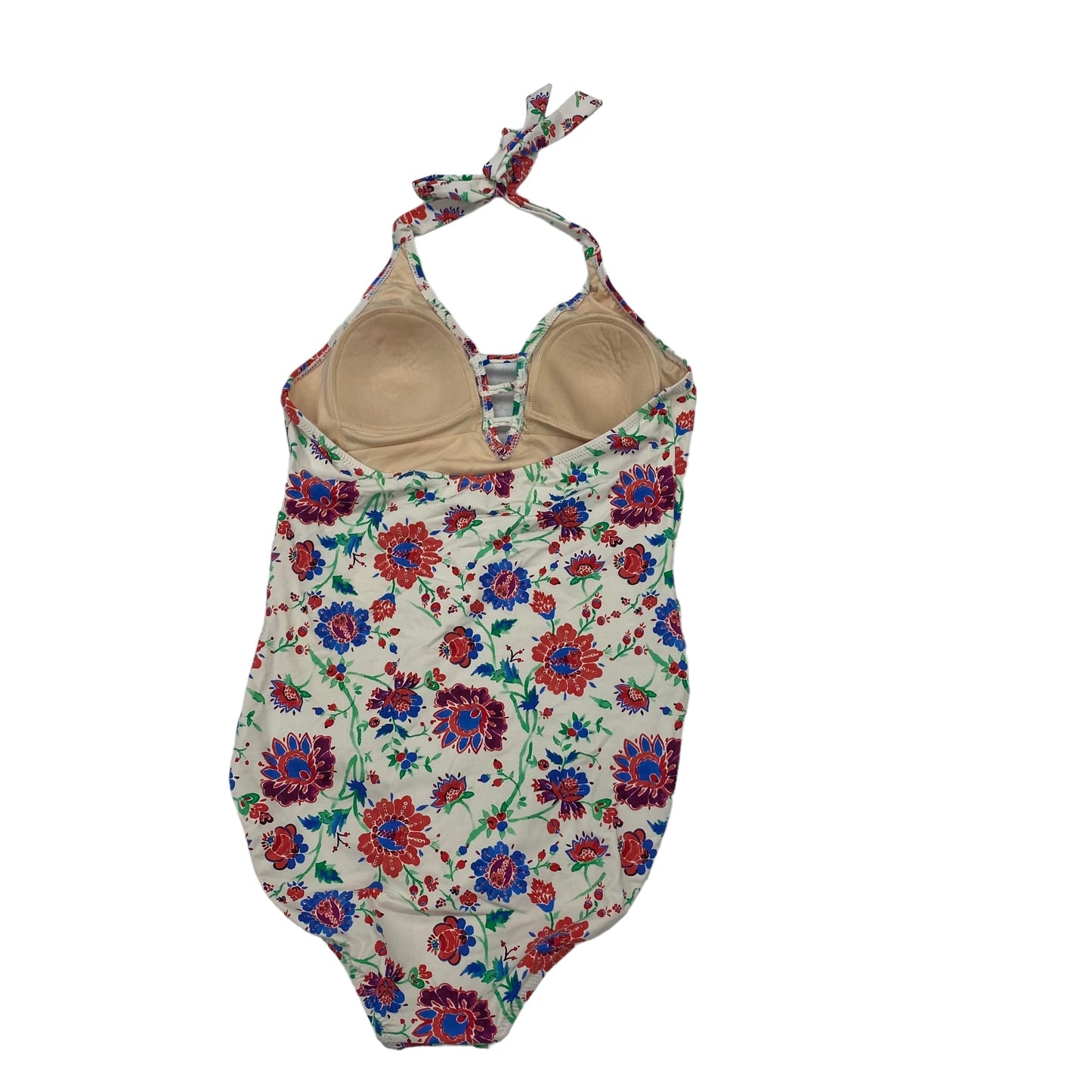 Floral Print Swimsuit Garnet Hill, Size S