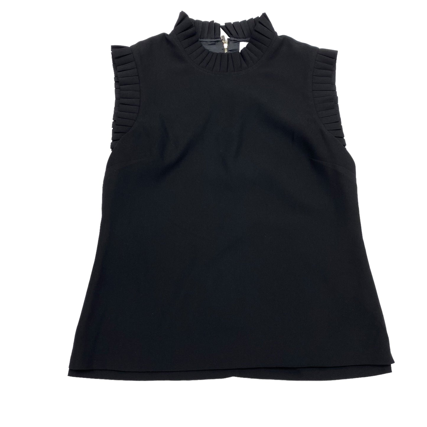 Black Blouse Short Sleeve Gabrielle, Size M