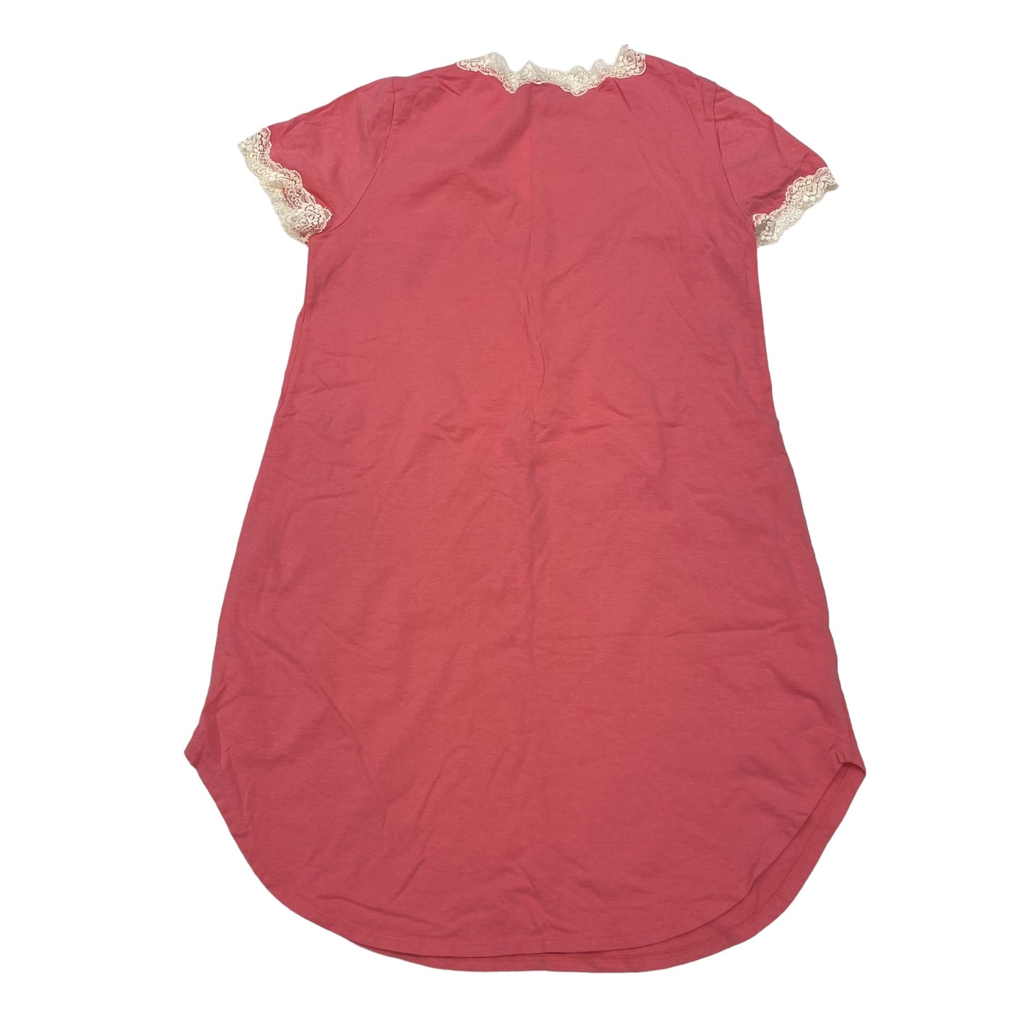 Pink Nightgown Lauren By Ralph Lauren, Size L