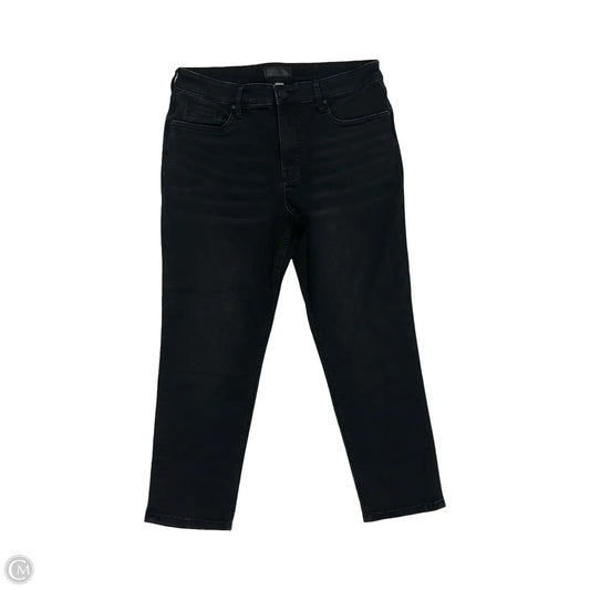 Jeans Skinny By Kut In Black Denim, Size: 8p