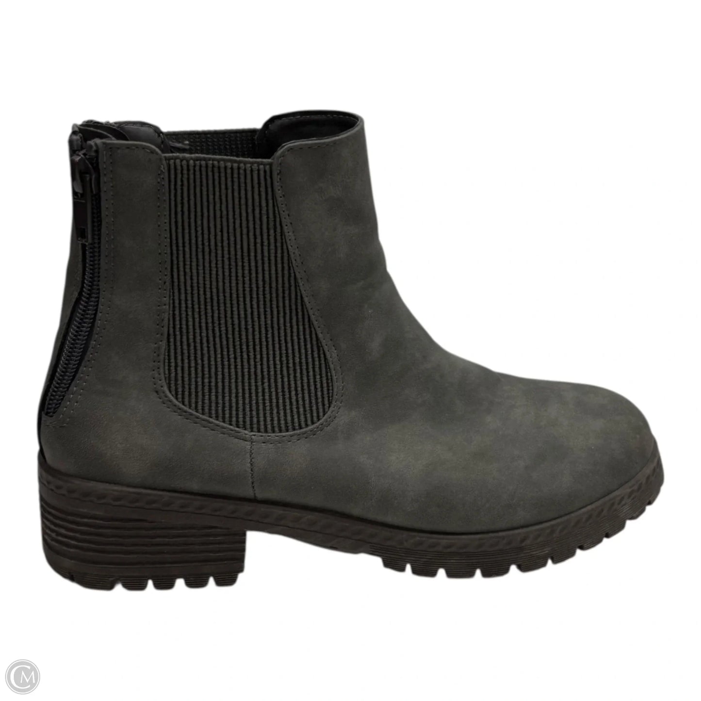 Boots Ankle Flats By Maurices In Grey, Size: 6.5