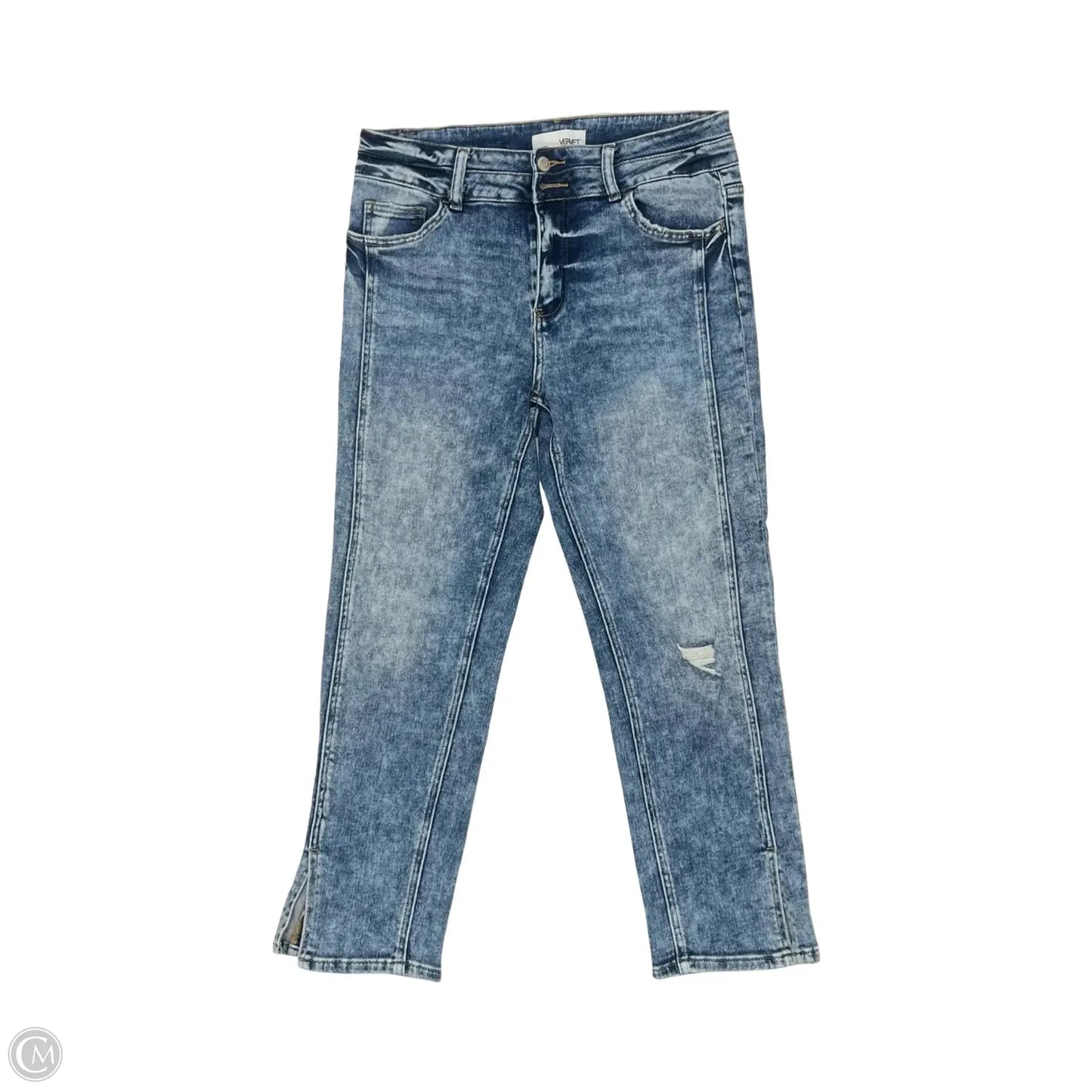 Jeans Skinny By Vervet In Blue Denim, Size: 10