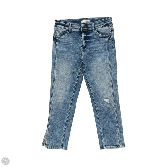 Jeans Skinny By Vervet In Blue Denim, Size: 10