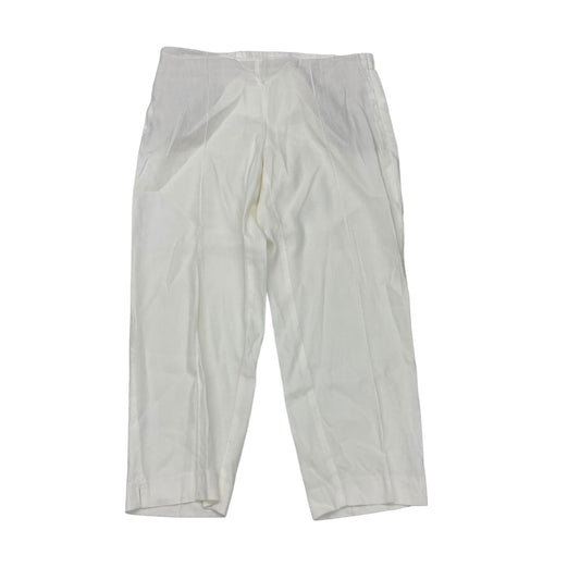 Cream Pants Linen J. Jill, Size S