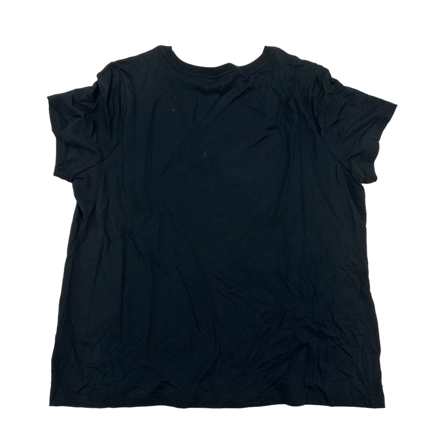 Black Top Short Sleeve A New Day, Size Xxl
