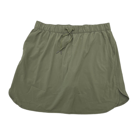 Green Athletic Skort Athletic Works, Size Xxl