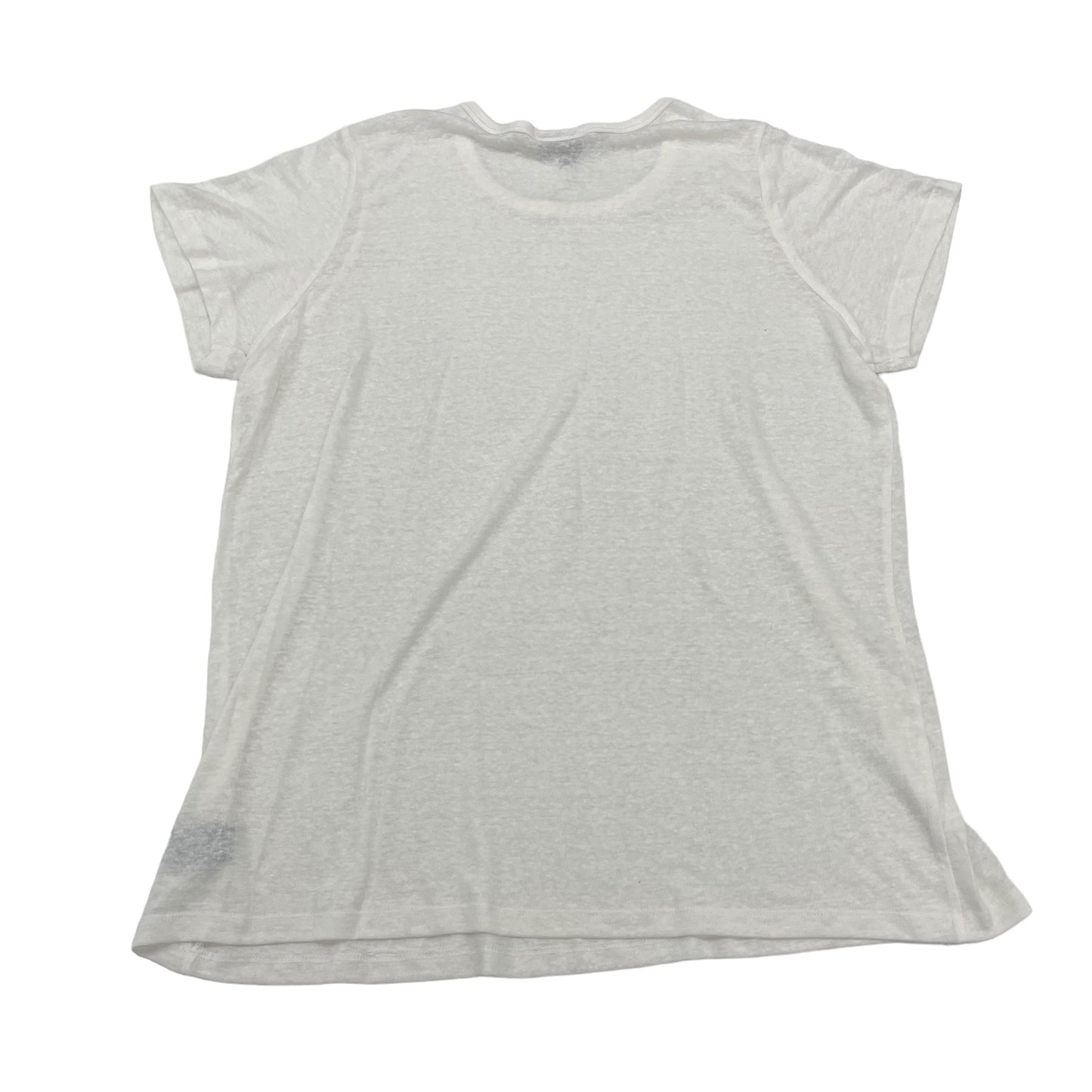 White Top Short Sleeve Basic Torrid, Size 1x