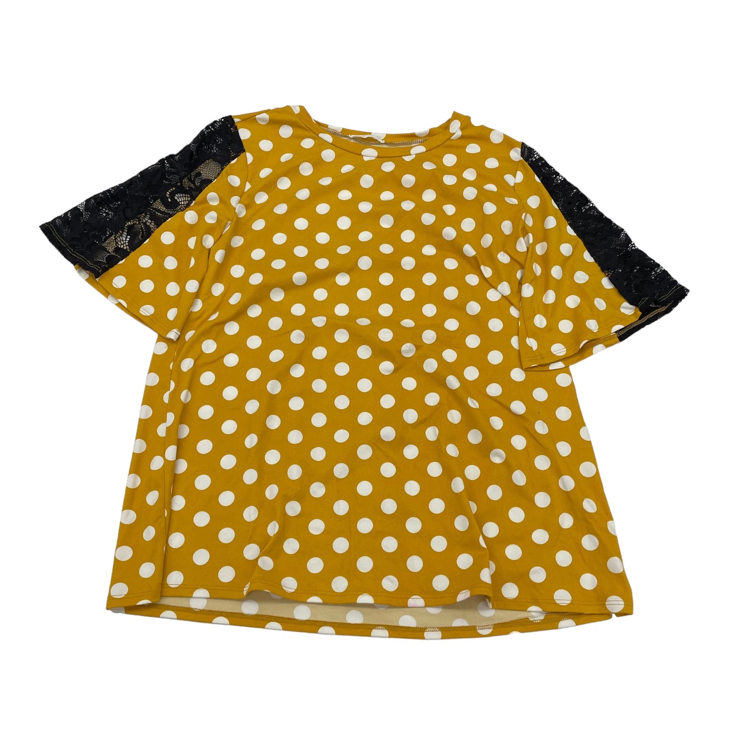 Yellow Top Short Sleeve Reborn J, Size M