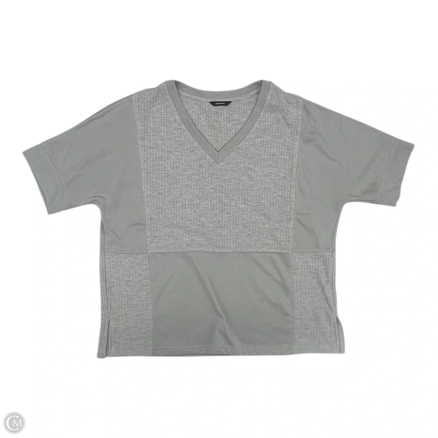 Top Short Sleeve By Dokotoo In Grey, Size: L