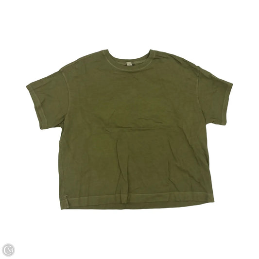Top Short Sleeve By Old Navy In Green, Size: Xxl