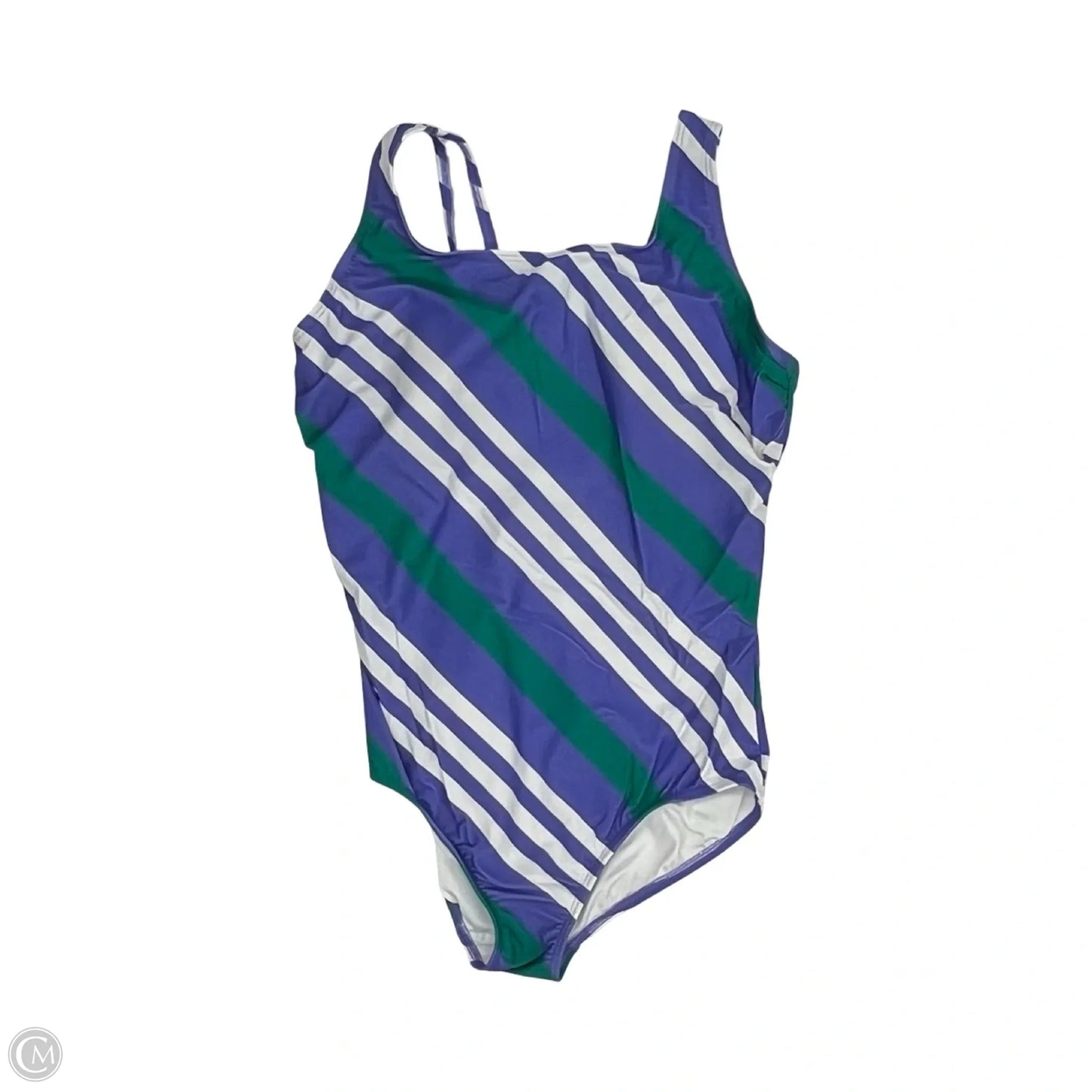 Swimsuit By Lands End In Blue & Green, Size: 16