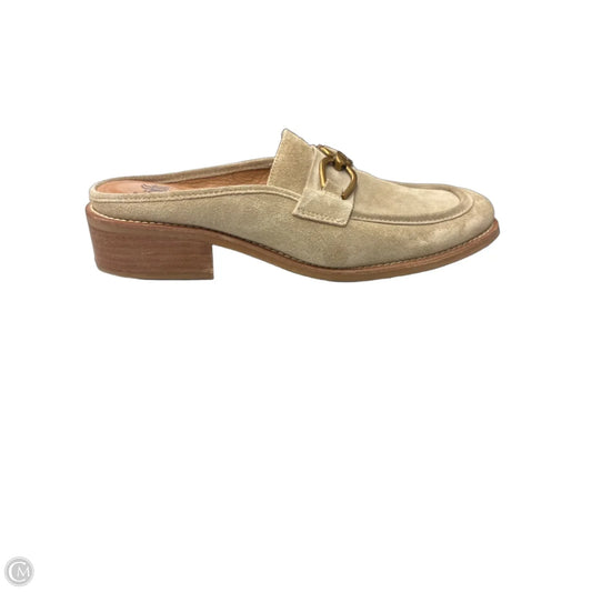 Shoes Heels Block By Sofft In Tan, Size: 9.5