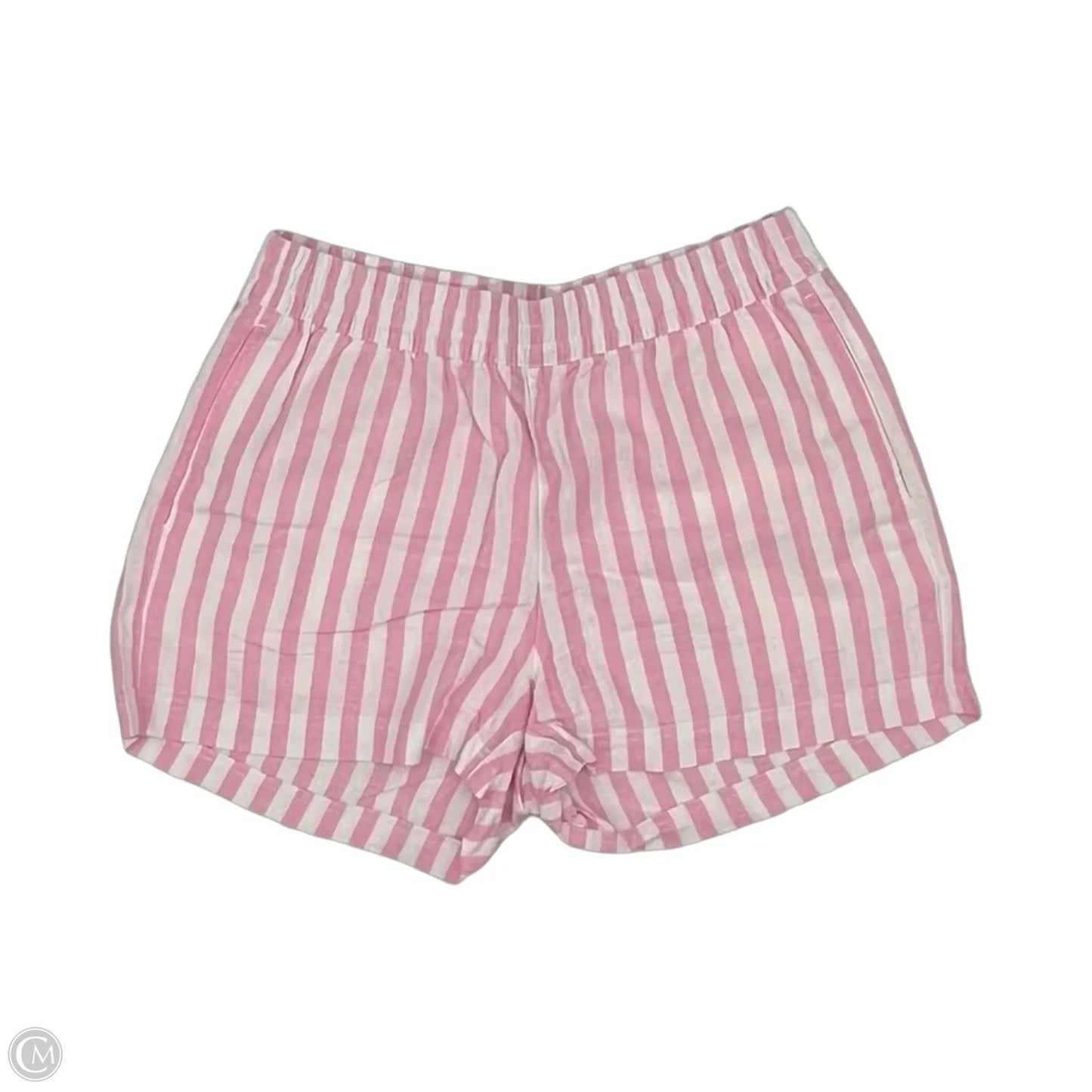 Shorts By Old Navy In Pink & White, Size: L