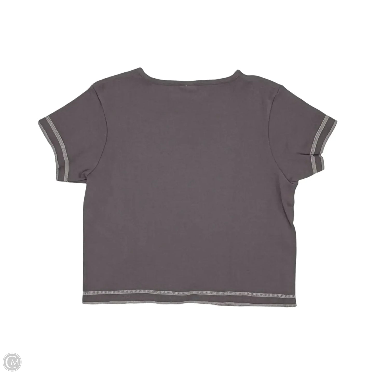 Top Short Sleeve By Cmf In Purple, Size: M