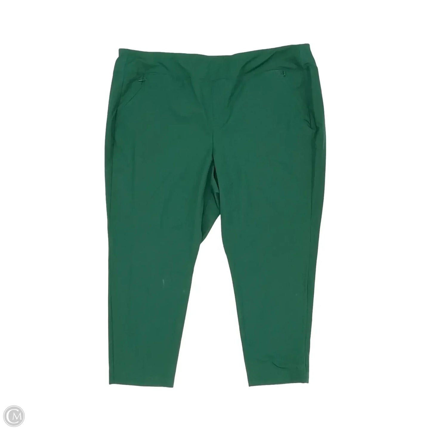 Athletic Pants By Tek Gear In Green, Size: 2x