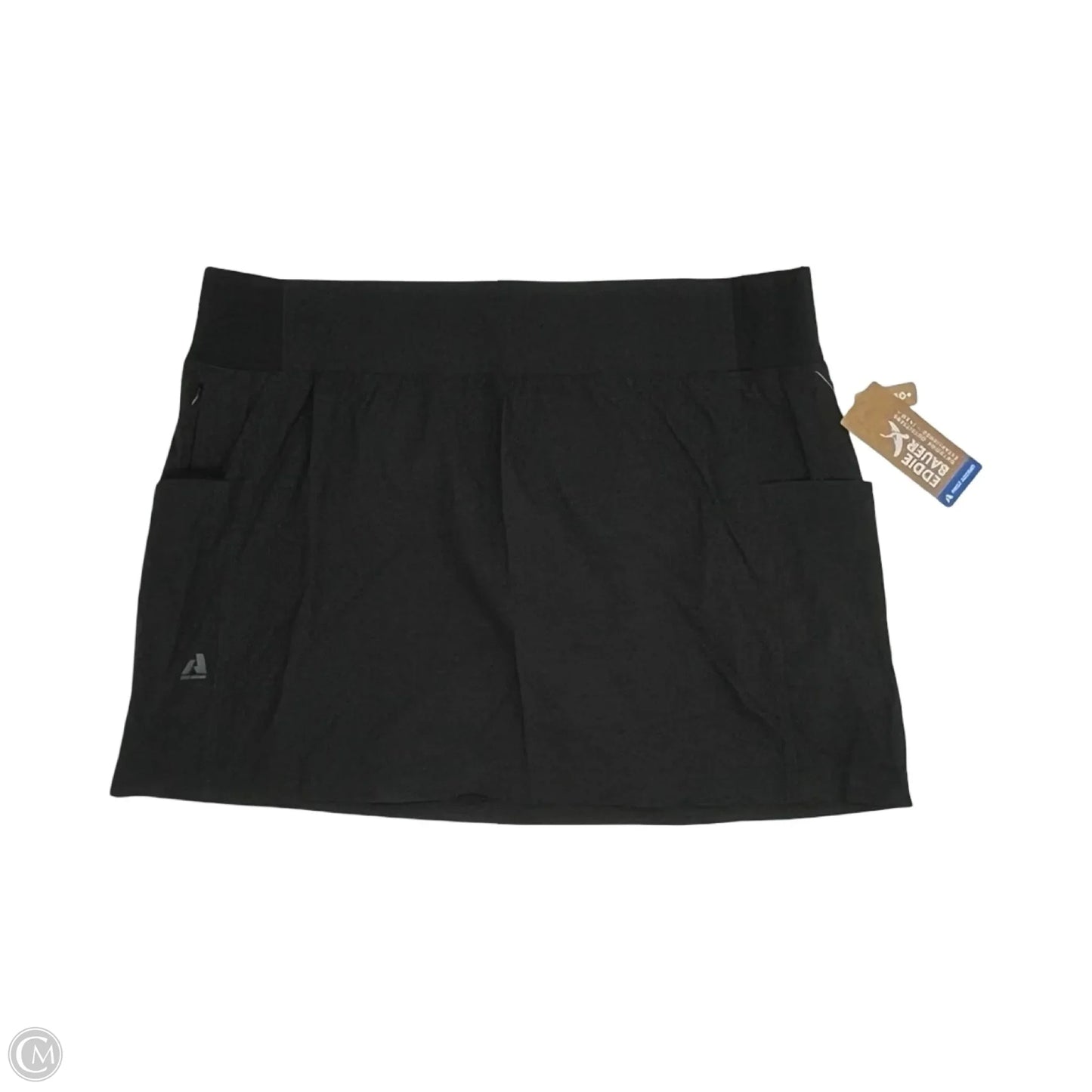 Athletic Skort By Eddie Bauer In Black, Size: 2x