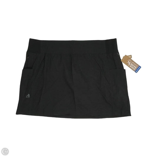 Athletic Skort By Eddie Bauer In Black, Size: 2x