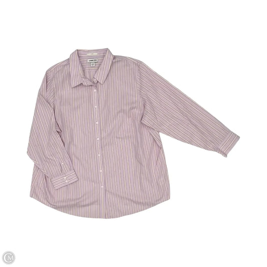Top Long Sleeve By Lands End In Multi-colored, Size: 3x