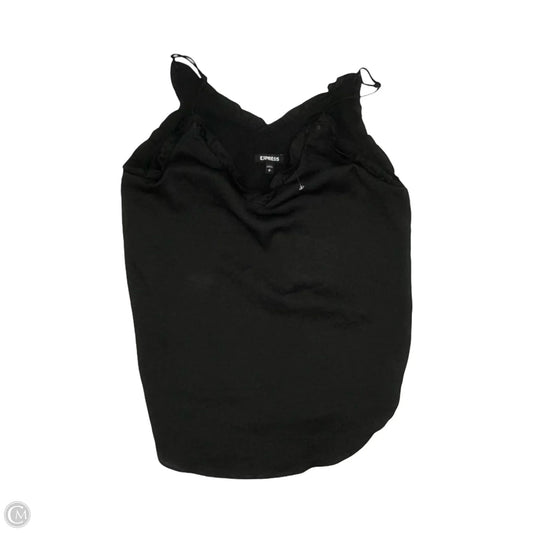 Blouse Sleeveless By Express In Black, Size: S
