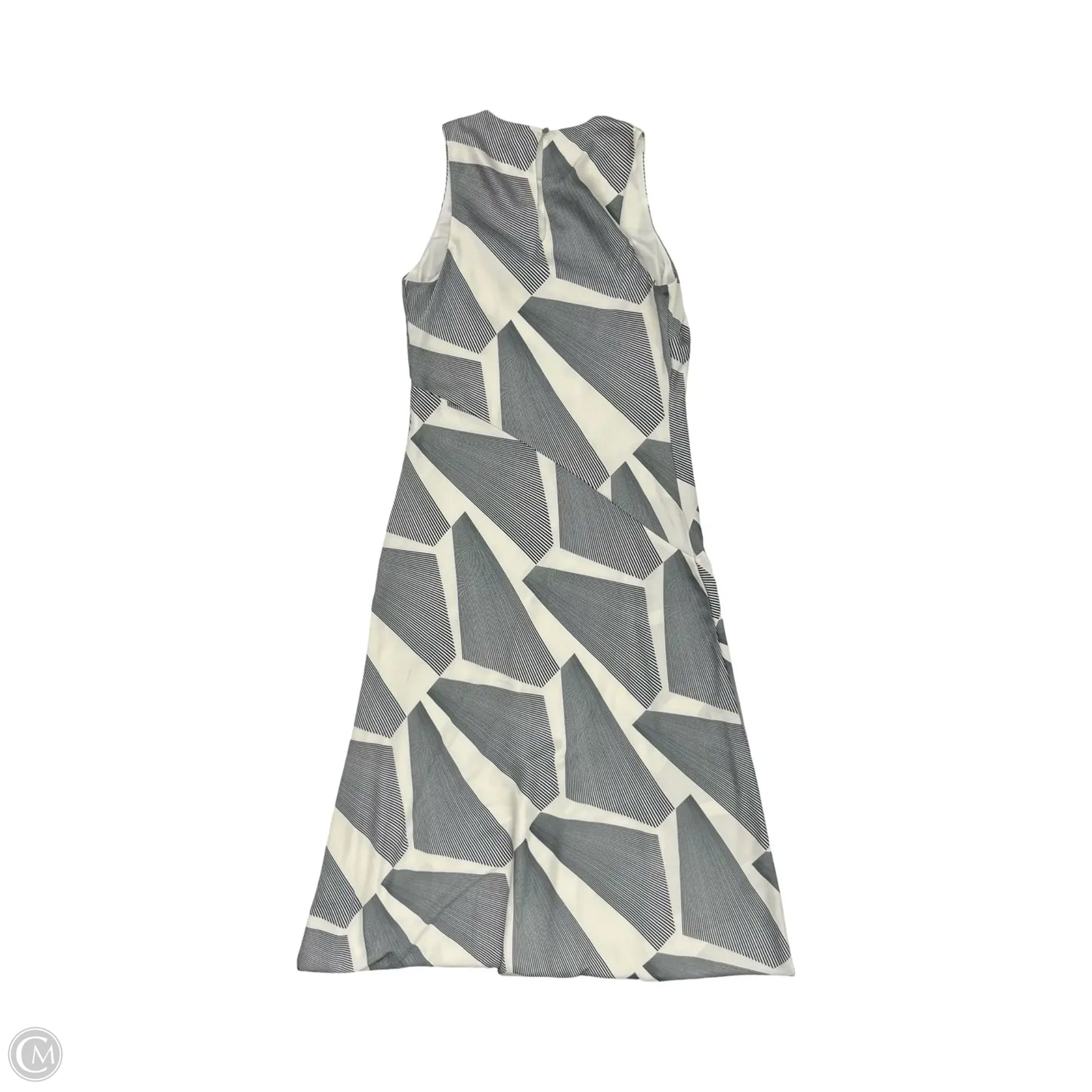 Dress Party Long By Express In Black & Cream, Size: S